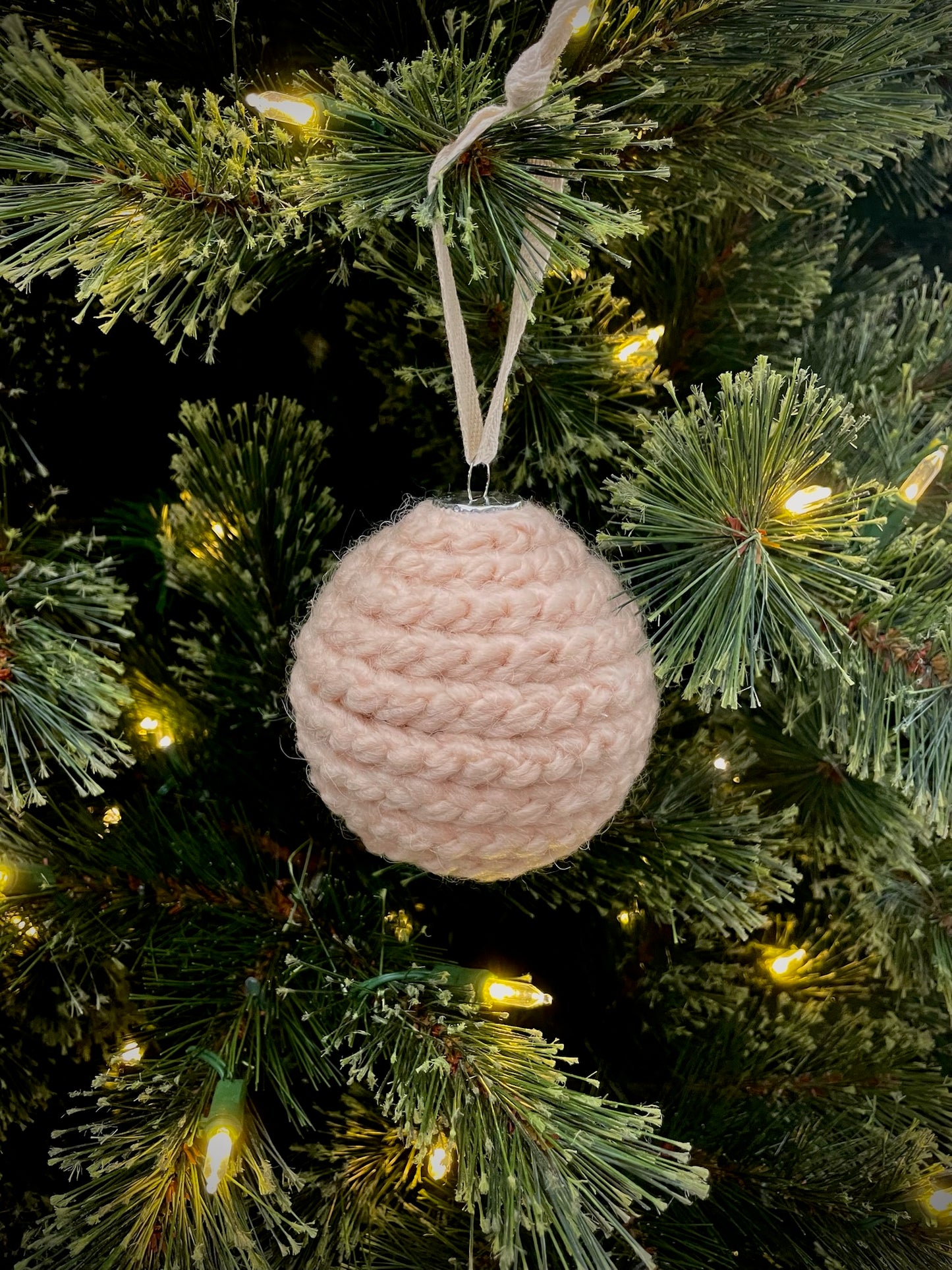 Crochet Ball Ornament