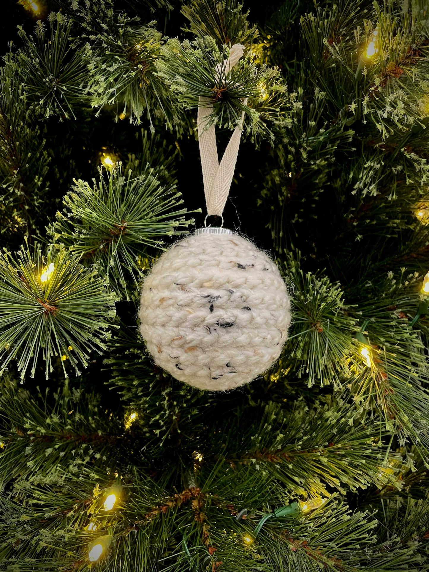 Crochet Ball Ornament