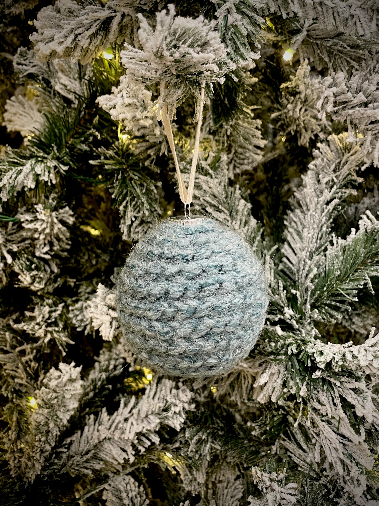 Crochet Ball Ornament